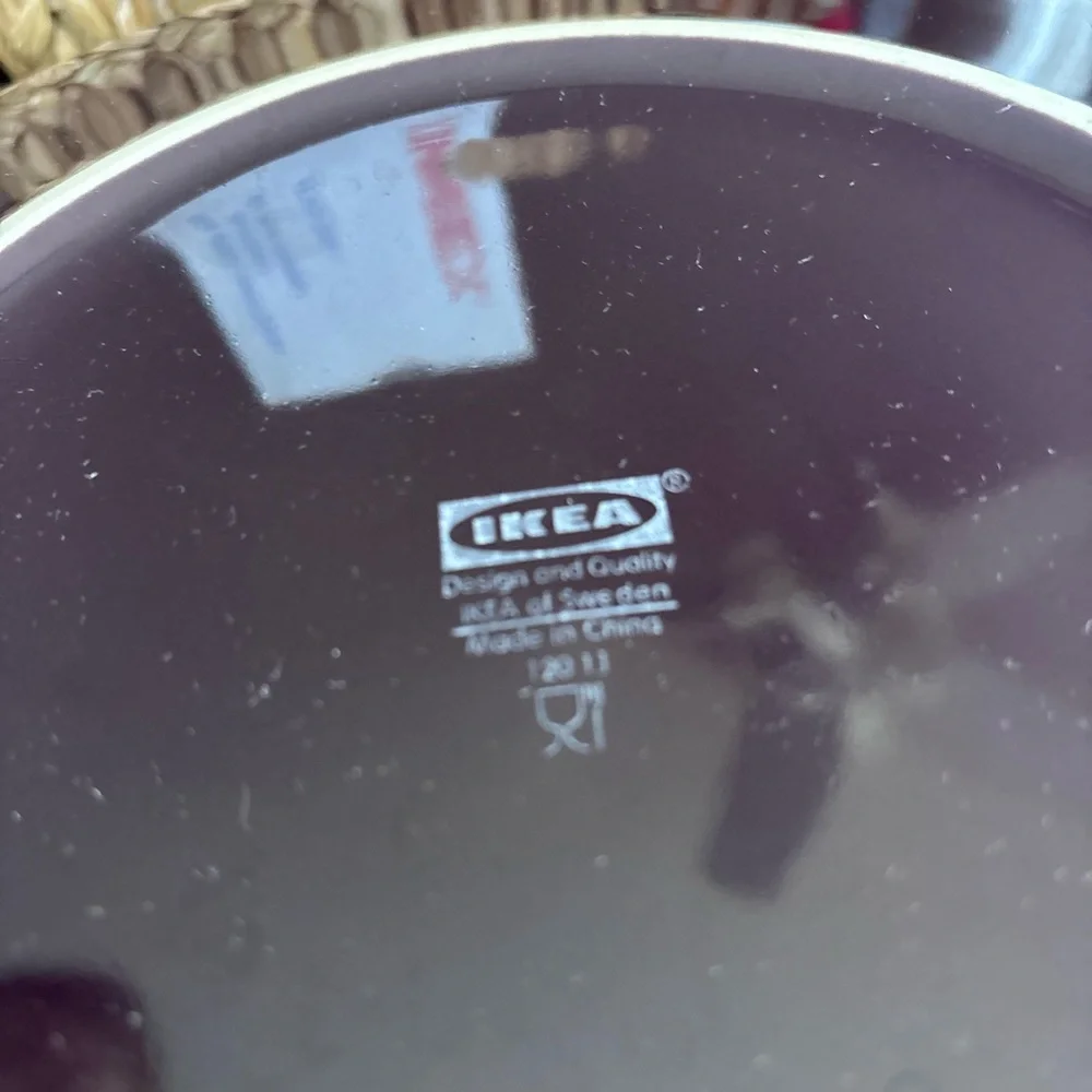 IKEA Plum Purple Ceramic Plates